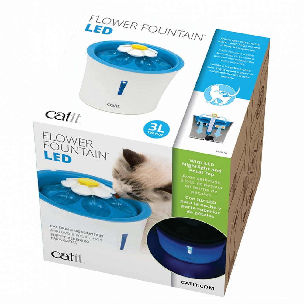 Toelating zuurgraad Geroosterd Catit Senses - 2.0 drinkfontein LED kopen? | Krabpaal.nl