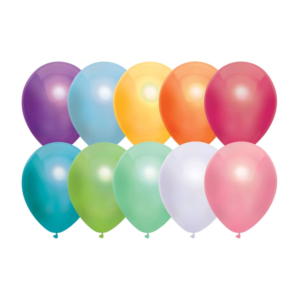 Ballonnen Multicolor Assorti - 50 stuks