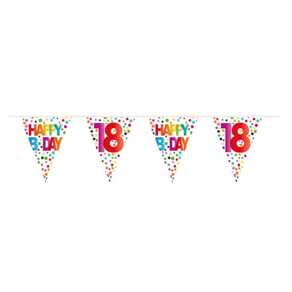 Slinger ‘Happy Birthday 18’ Confetti - 10 Meter