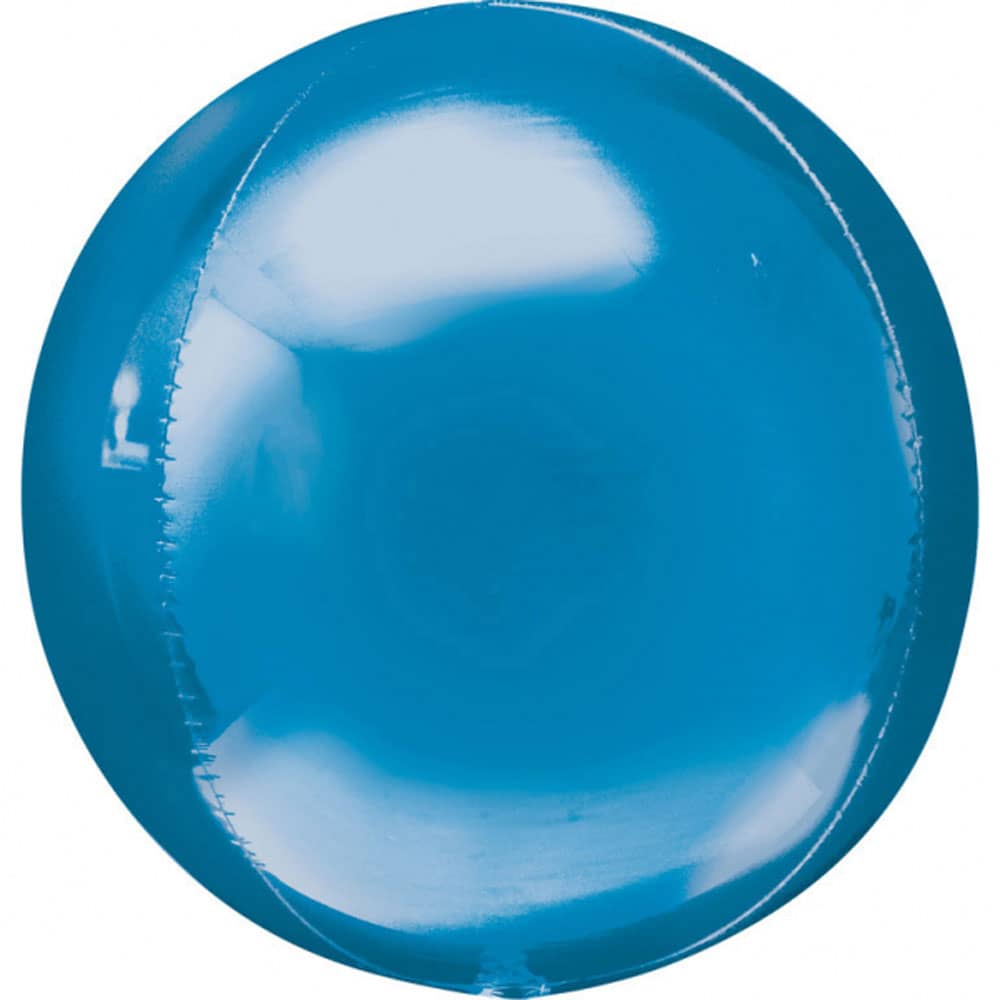 Ballon Orb Blauw - 40 Centimeter