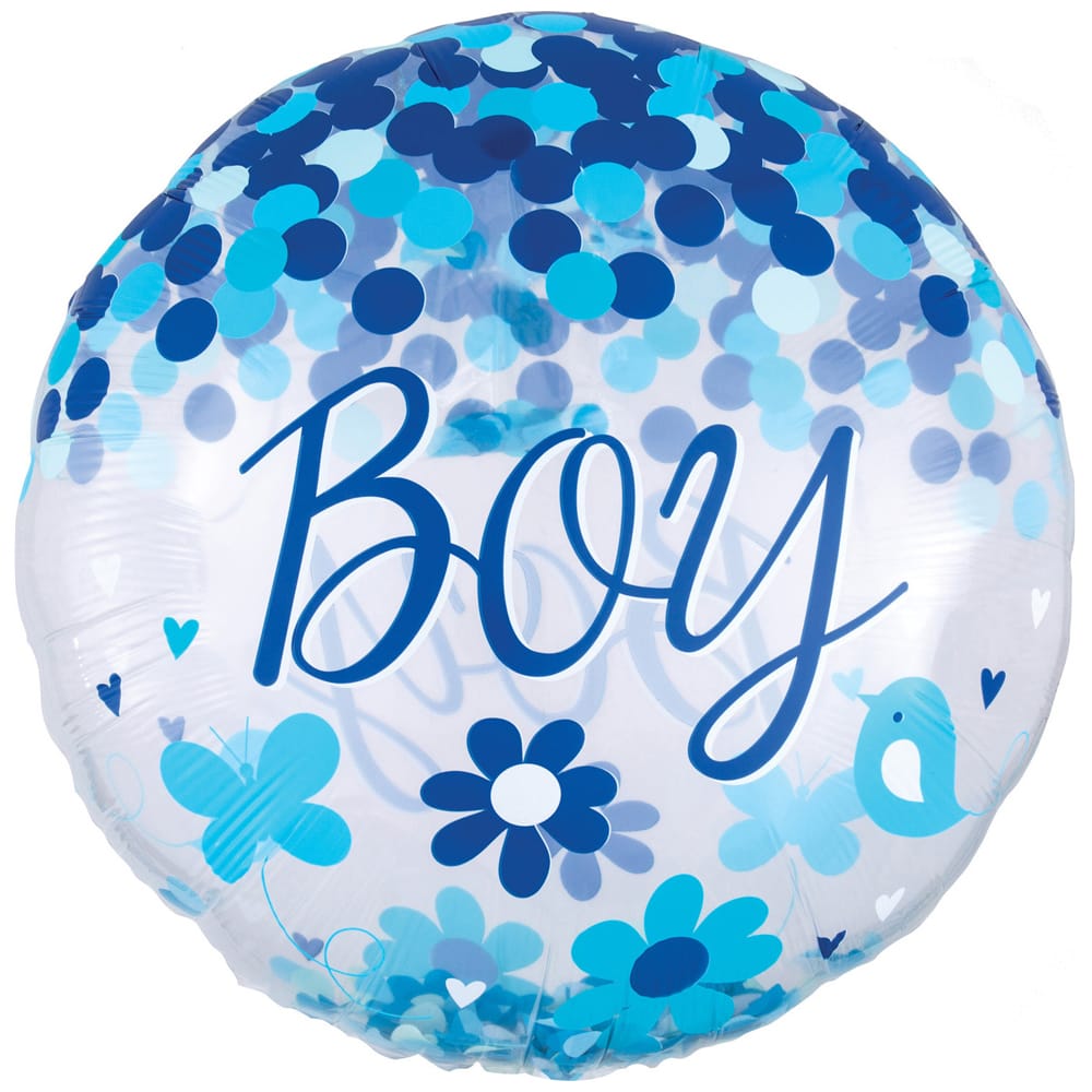Confetti Ballon Boy - 71 cm