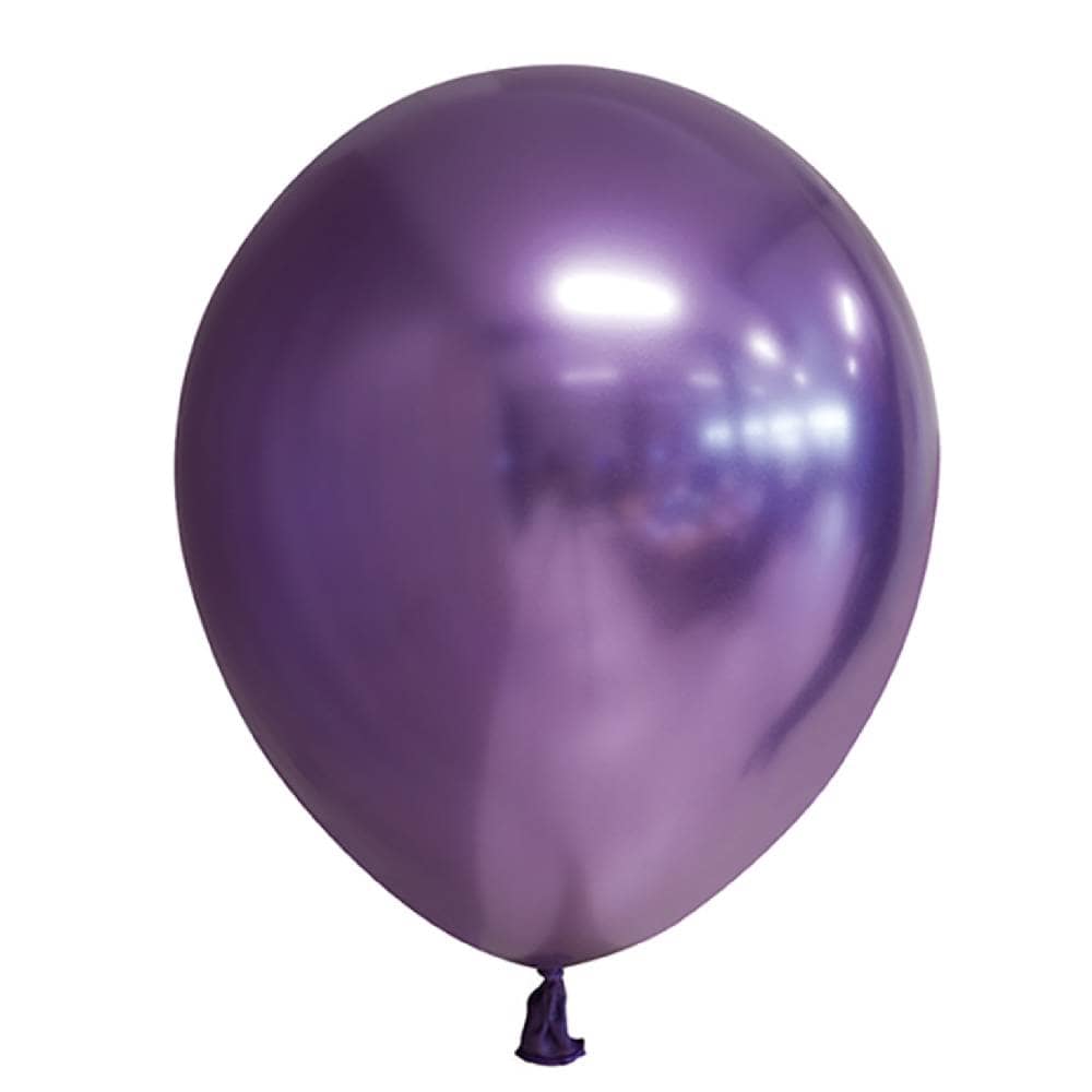 Paarse chrome ballon