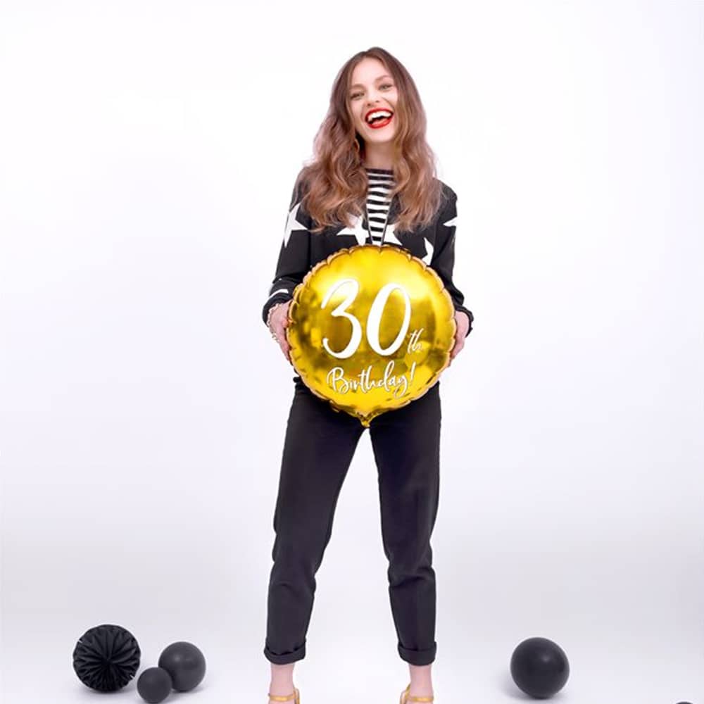 Folie ballon 30th Birthday - 45 centimeter