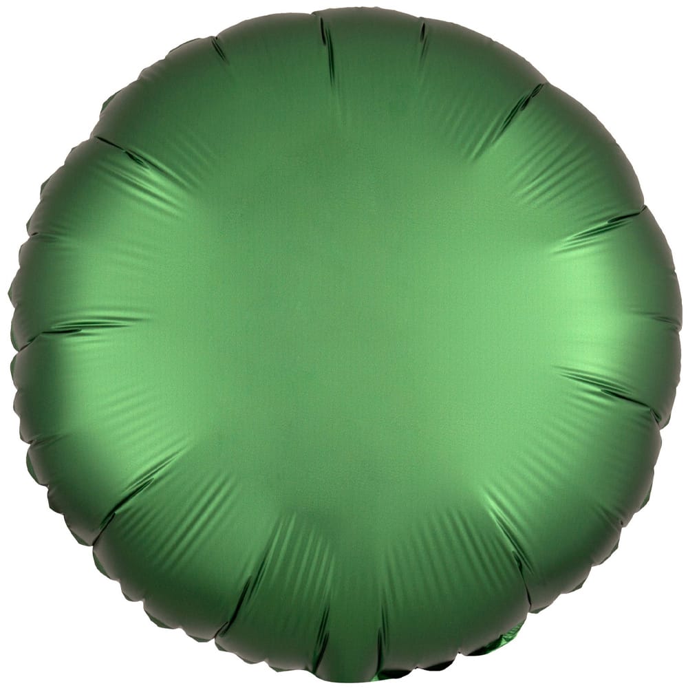 Folieballon Rond Groen Matte - 43 Centimeter