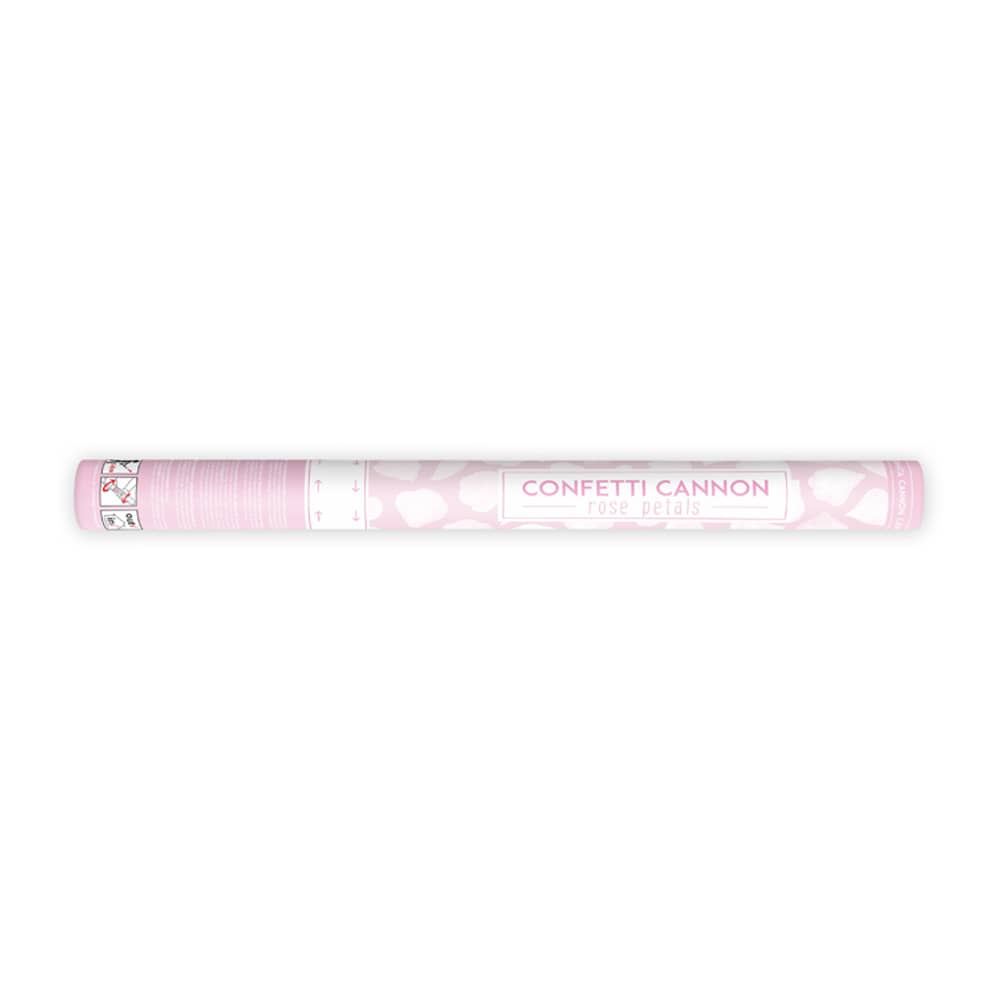 Confetti kanon rozenblaadjes - 60 cm