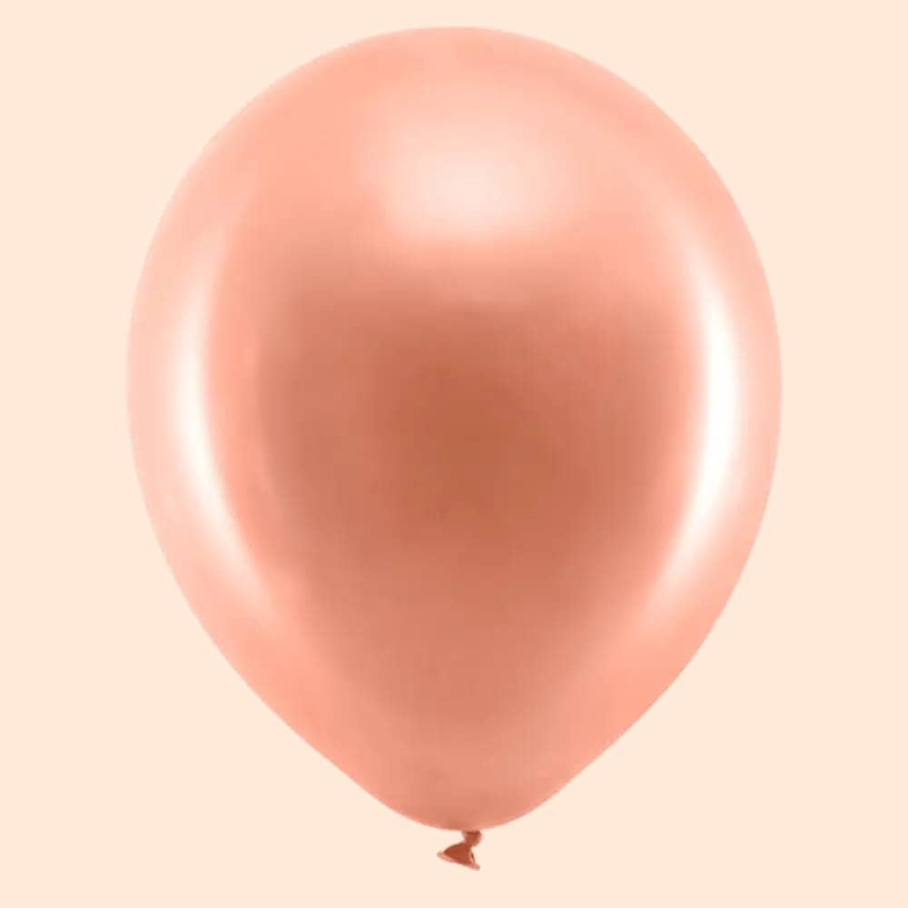 Rosé gouden ballon van latex