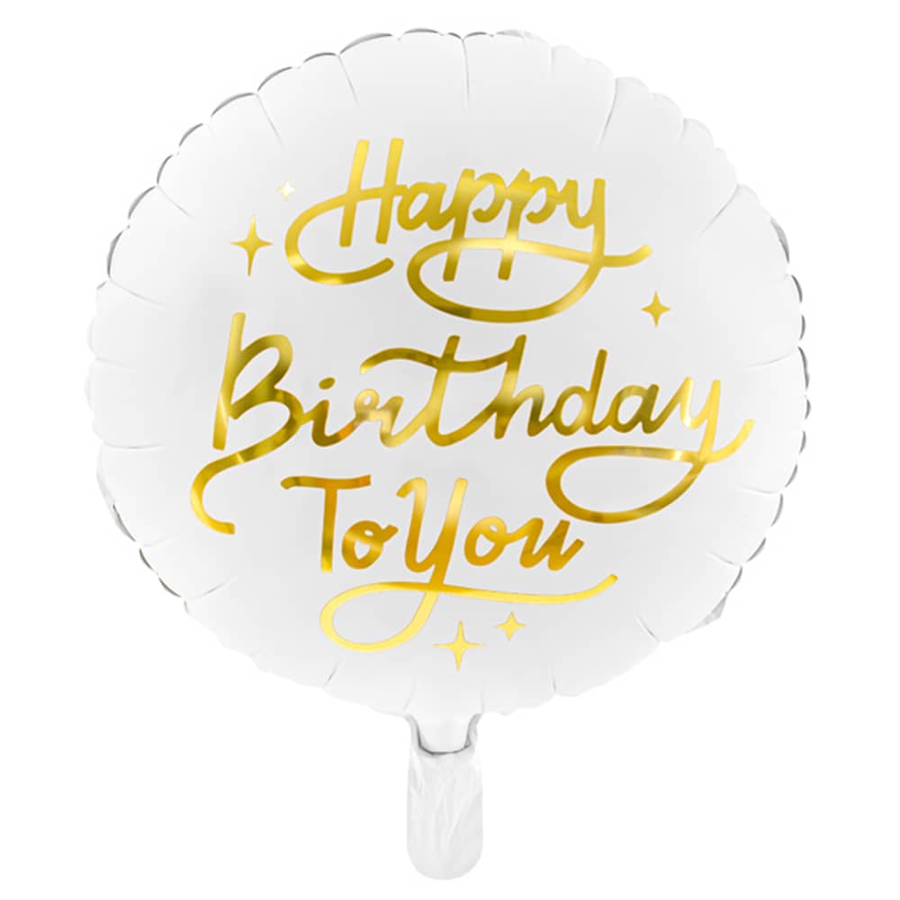 Folieballon 'Happy Birthday To You' - 35 cm