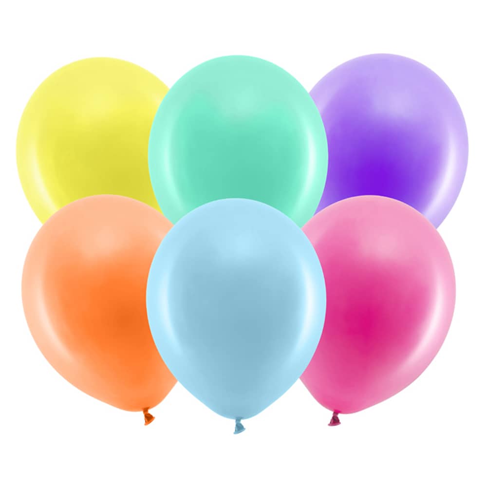 Ballonnen Pastel Assorti (30 cm) - 10 stuks