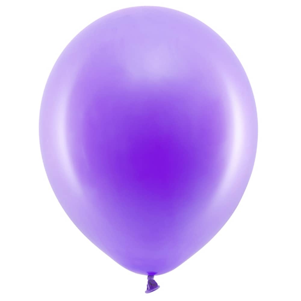 Ballonnen Metallic Violet (30 cm) - 10 stuks