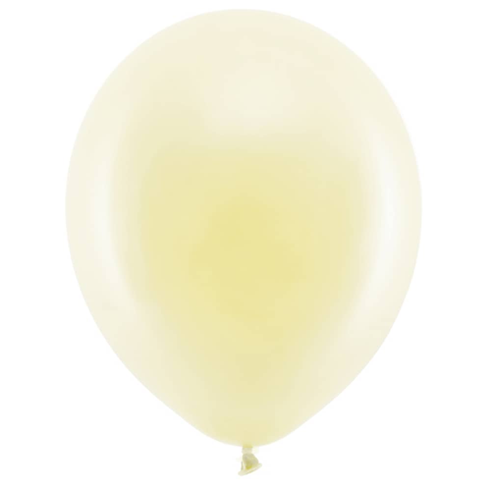 Ballonnen Pastel Ivoor (30 cm) - 10 stuks