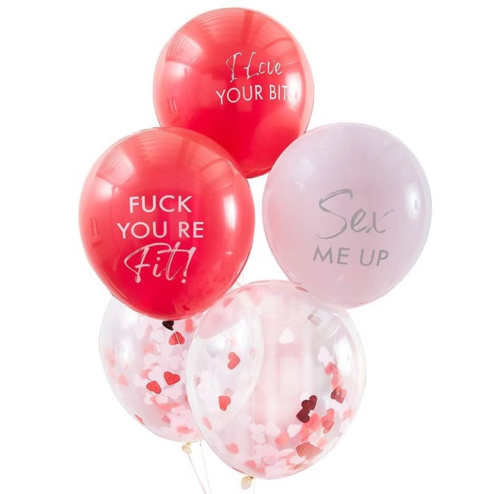 Ballonnen Flirty - 5 stuks