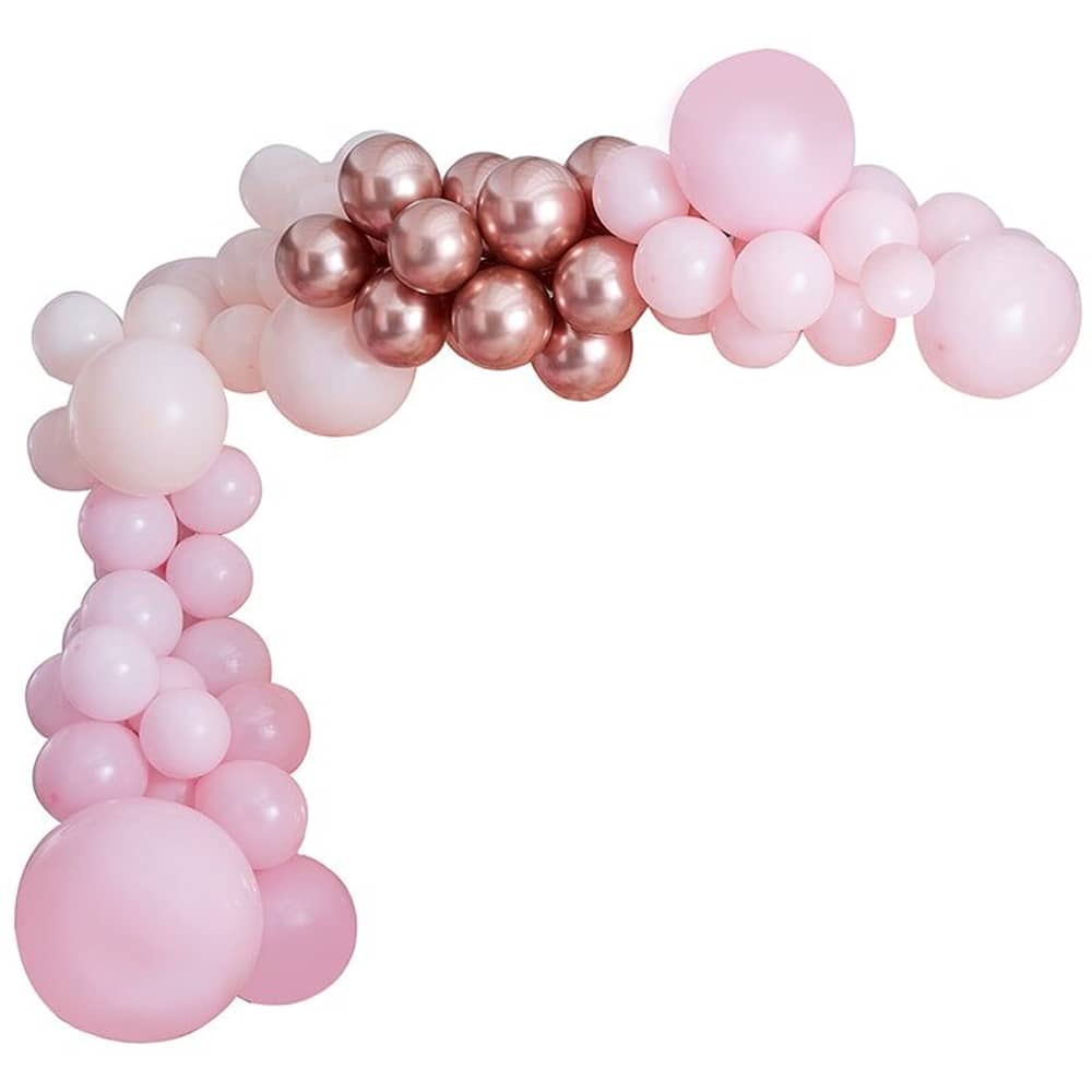 Ballonnenboog Kit Roze Rosé Goud XL
