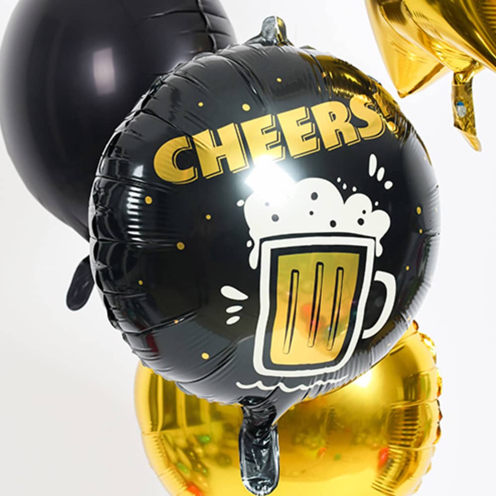Folieballon Bier 'Cheers