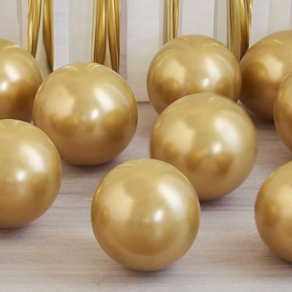 Ballonnen Set Mini Goud - 40 stuks
