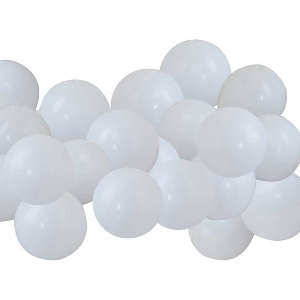 Ballonnen Set Mini Wit - 40 stuks