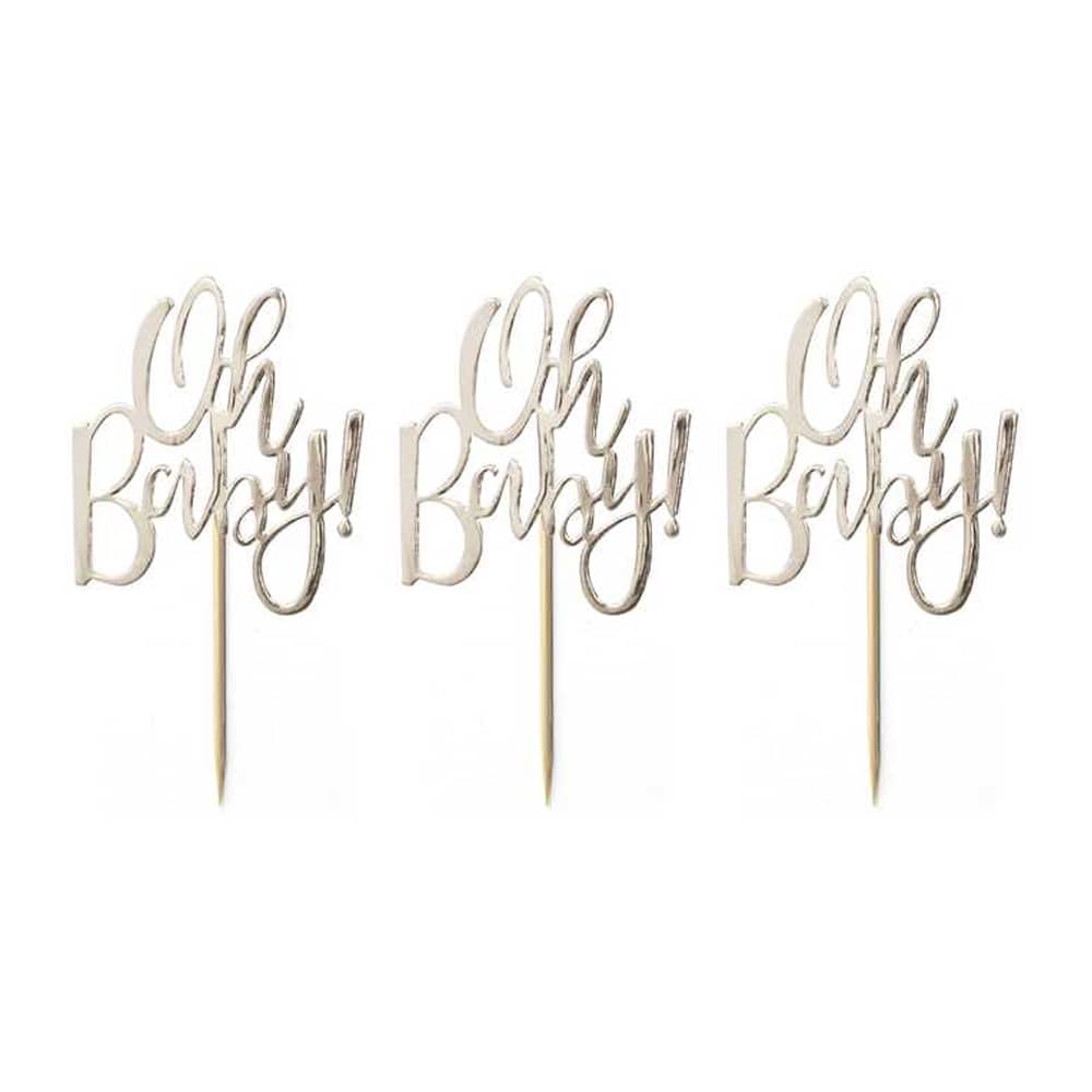 Cupcake Toppers met Oh Baby