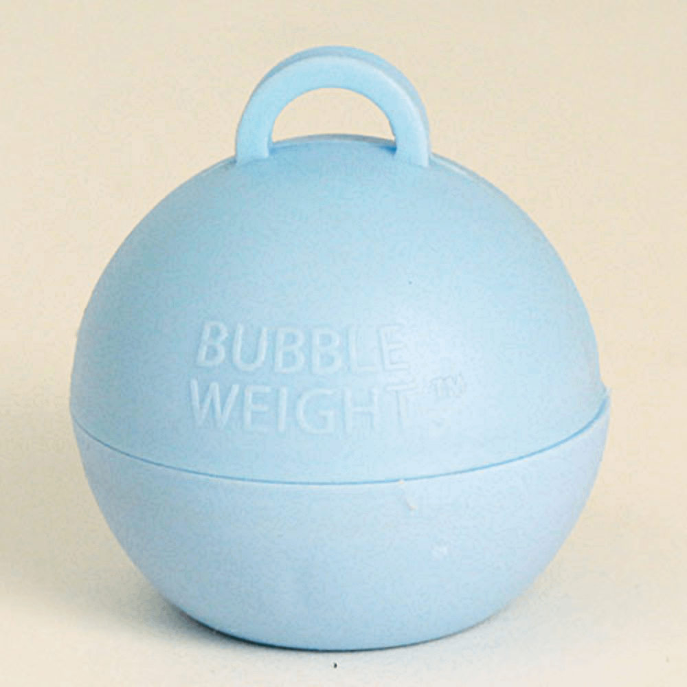 babyblauw ballongewichtje