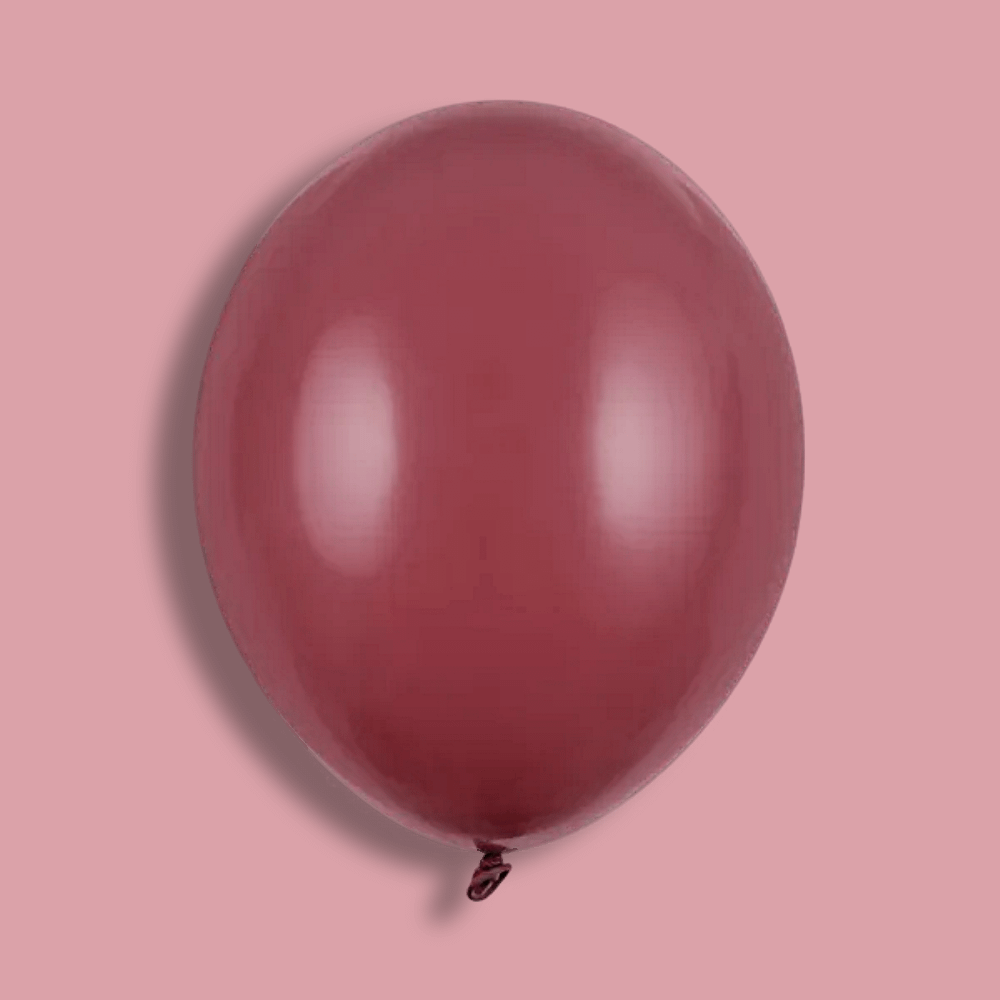 Wijnrode ballon