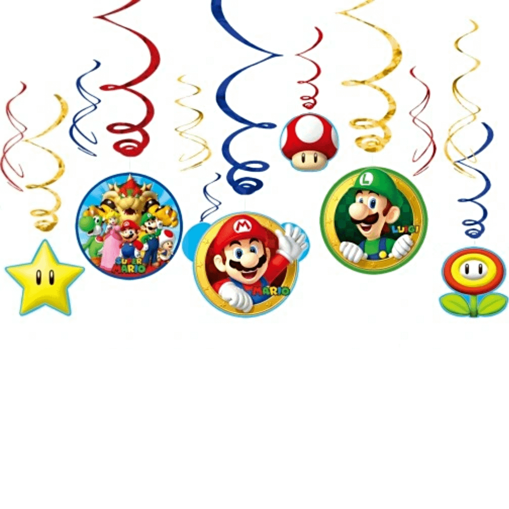 Super Mario swirls