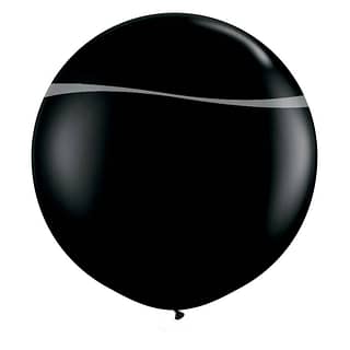 Ballon Zwart - 90 centimeter