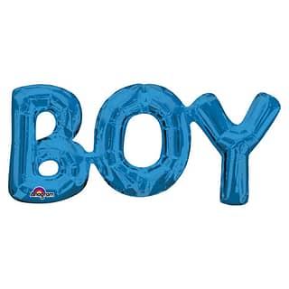 Folieballon ‘Boy’- Blauw