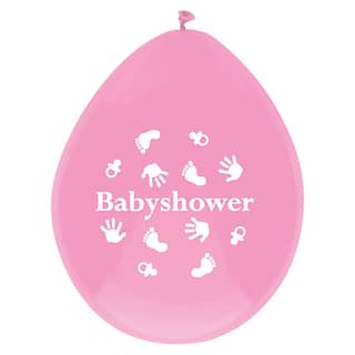 Ballonnen - Babyshower Meisje - 6 stuks