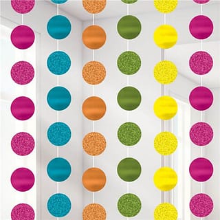 Confettislinger Multicolor - 6 stuks