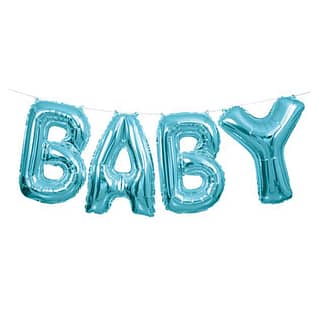 Folieballon ‘Baby’ - Blauw