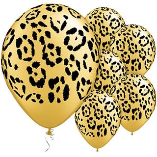 Ballonnen Luipaard - 25 stuks
