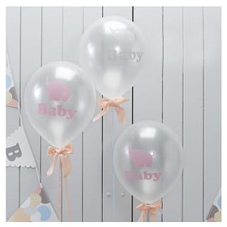 Ballonnen ‘Baby’ Olifantje - 10 stuks