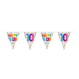 Slinger ‘Happy Birthday 10’ Confetti - 10 Meter
