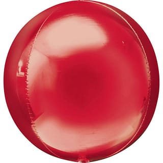Ballon Orb Rood - 40 Centimeter