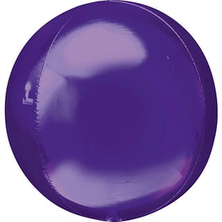 Ballon Orb Paars - 40 Centimeter