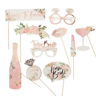 Photo Booth Props ‘Bride to Be’ - 10 stuks
