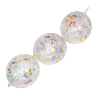 Slinger Confetti Ballonnen - Pastel