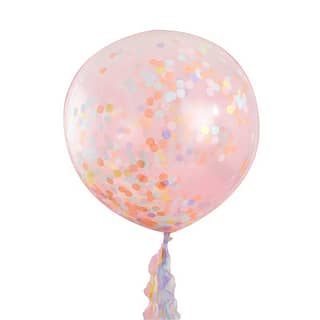 Ballon Confetti Pastel XL - 3 stuks