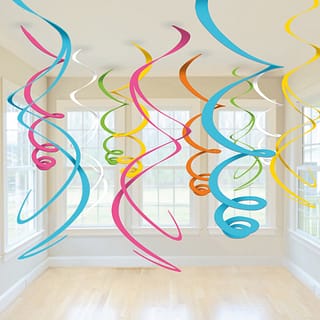 Swirls Multicolor - 12 stuks