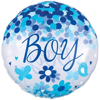 Confetti Ballon Boy - 71 cm