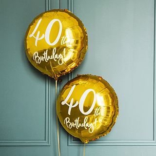 gouden ballonnen 40 jaar