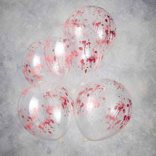 Ballonnen Bloedvlekken - 5 stuks