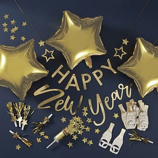Party Box Happy New Year - 17 stuks