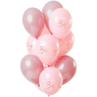 Ballonnen Set 'Elegant Lush Blush' - 12 stuks