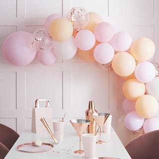 Ballonnenboog Kit- Matte Pink/Peach