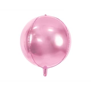 Folieballon Rond Lichtroze - 40 Cm