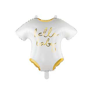 Folieballon Hello Baby Romper - 45 cm