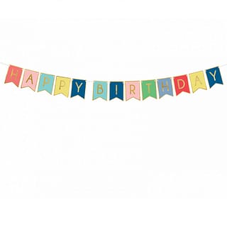 Slinger 'Happy Birthday' multicolor - 1.75m