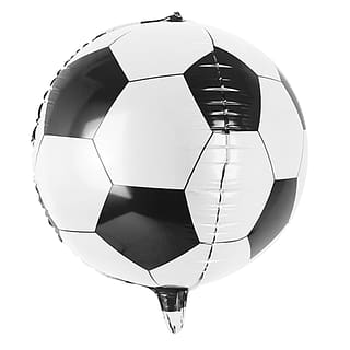 Folie Ballon Voetbal - 40 cm