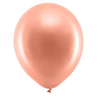 Ballonnen Metallic Rosé Goud (30 cm) - 10 stuks