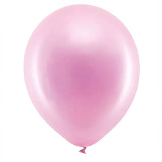 Ballonnen Metallic Roze (30 cm) - 10 stuks