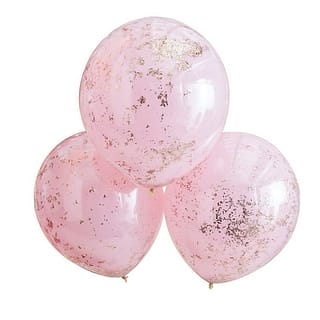 Ballonnen Dubbellaags Roze XL - 3 stuks
